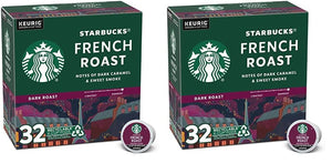 K-Cup Coffee Pods, Dark Roast Coffee, French Roast, 100% Arabica, 1 Box (10 Pods)