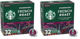 K-Cup Coffee Pods, Dark Roast Coffee, French Roast, 100% Arabica, 1 Box (10 Pods)
