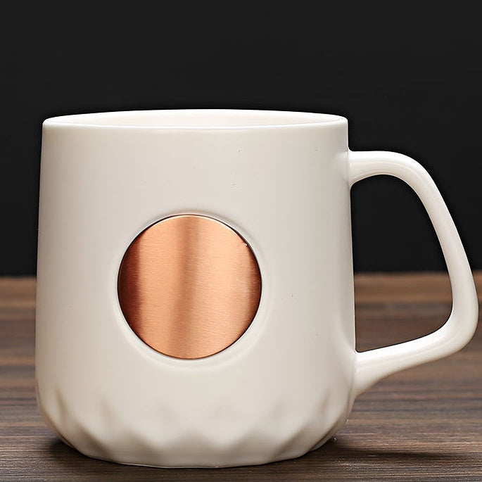 Home Fashion Bronze Ceramic Mug Coffee