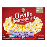 Movie Theater Butter Microwave Popcorn, 3.3 Oz, 12-Count (4 Pack)