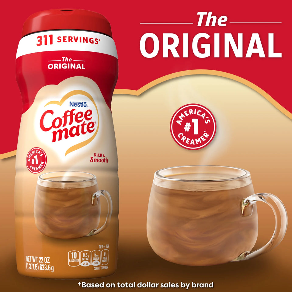 Coffee Mate Original Powder Coffee Creamer, 22 Oz