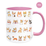 Corgi Ceramic Mug Office Home Coffee Cup
