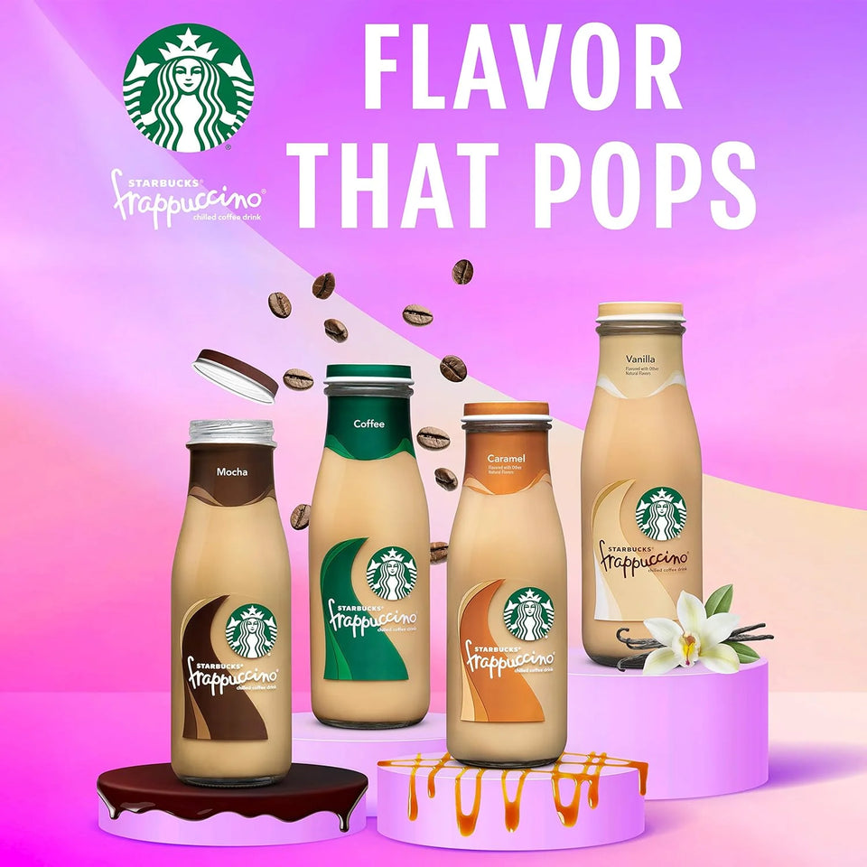Frappuccino White Chocolate Mocha Coffee Drink, 13.7 Fl Oz.