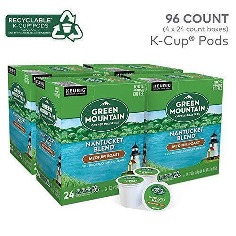 Green Mountain Coffee Roasters Nantucket Blend, Single-Serve K-Cup Pods,