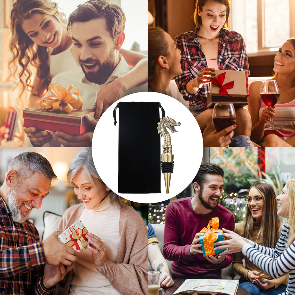 Multi Functional Faucet Bottle Opener, Red Wine Stopper With Can Opener, Champagne Preservation Bottle Stopper, Suitable For Kitchen, Restaurant, Bar, Party, Holiday Exclusive Gift Bag