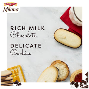 Milano Milk Chocolate Cookies, 6 Oz Bag (15 Cookies)