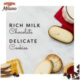 Milano Milk Chocolate Cookies, 6 Oz Bag (15 Cookies)