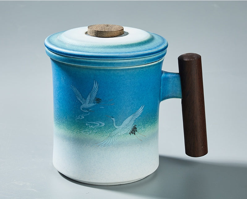 Ceramic Water Cup Couple Mug Home Coffee Creative Personality Trend Tea Set