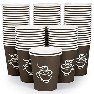 400 Pack 8Oz Paper Cups Disposable Coffee Cups Hot/Cold Drinking Cups