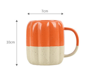 Fashion Pumpkin Ceramic Milk Coffee Cup