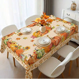 Halloween Coffee Table Square Round Table Waterproof Flower Stand Table Cloth