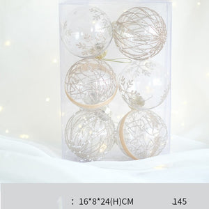 Dreamy Champagne Color Gold Retro Coffee Christmas Ball