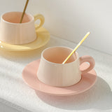 Home Fashion Casual Ceramic Coffee Cup And Saucer Set