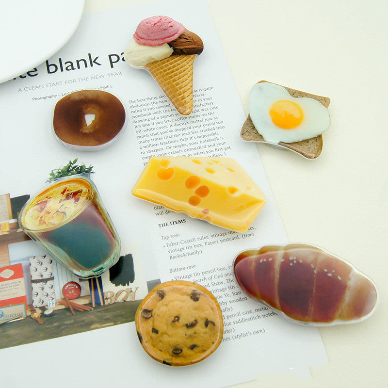 Toast Croissant Cheese Coffee Airbag Bracket
