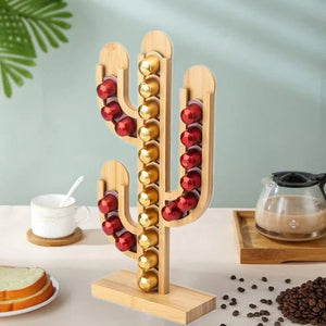 Coffee Capsule Cactus Shape Storage Rack
