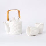 Modern Japanese Ceramic Tea Set Creation