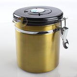Stainless Steel Coffee Bean Storage Tank