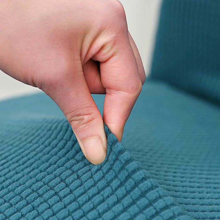 Polar Fleece Fat Stool Chair Cover Simple Restaurant Home Universal Chair Cover