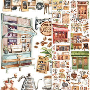 Sticker PET Tape For Landscaping Whole Roll Coffee Shop