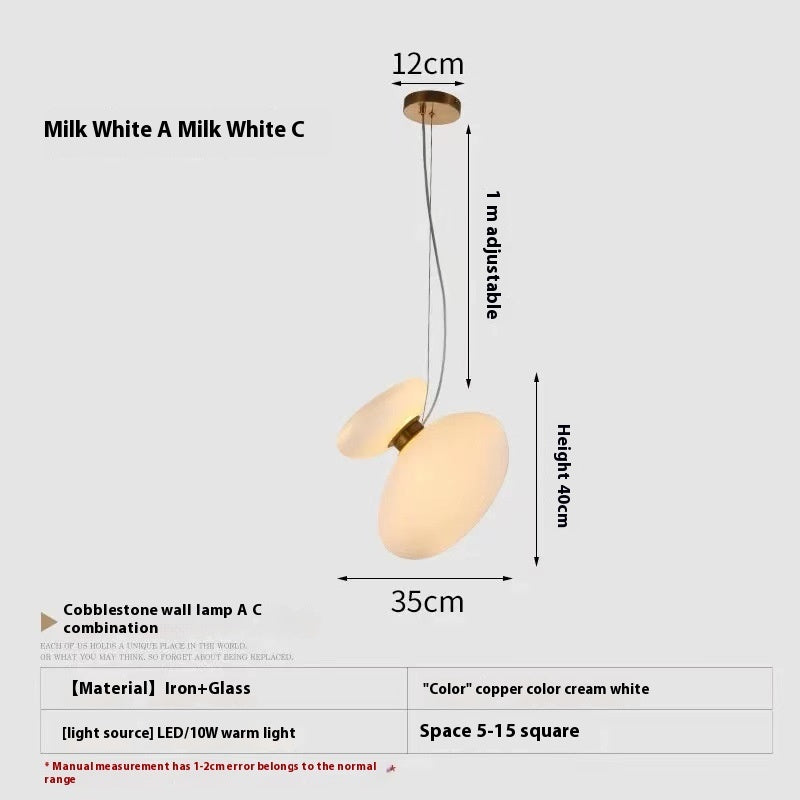 Nordic Restaurant Bedroom Chandelier Creative Table Study Room Decoration LED Lights