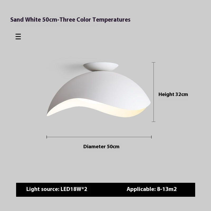 Nordic Restaurant Chandelier Post-modern Creative Wood Grain UFO Island Table Lamp