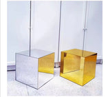 Acrylic Sofa Edge Colorful Coffee Table Home Square Simple Bedroom Bedside Table