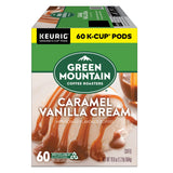 , Caramel Vanilla Cream Light Roast K-Cup Coffee Pods, 60 Count