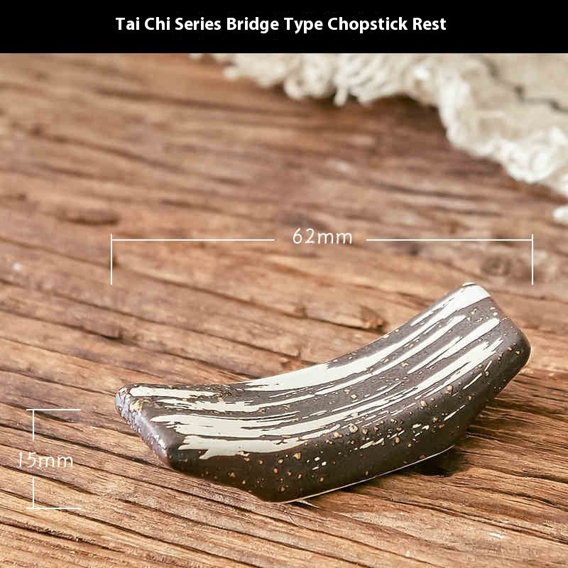 Popular Jade Sunflower White Blue Ribbon Pattern Mainland China Restaurant Home Chopsticks Shelf