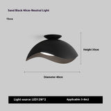 Nordic Restaurant Chandelier Post-modern Creative Wood Grain UFO Island Table Lamp