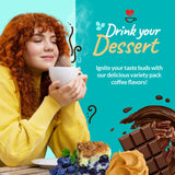 Flavor Lovers Coffee Variety Sampler Pack, 24 Count, Single Serve Flavored Coffee Pods Compatible with Keurig K-Cup Brewers