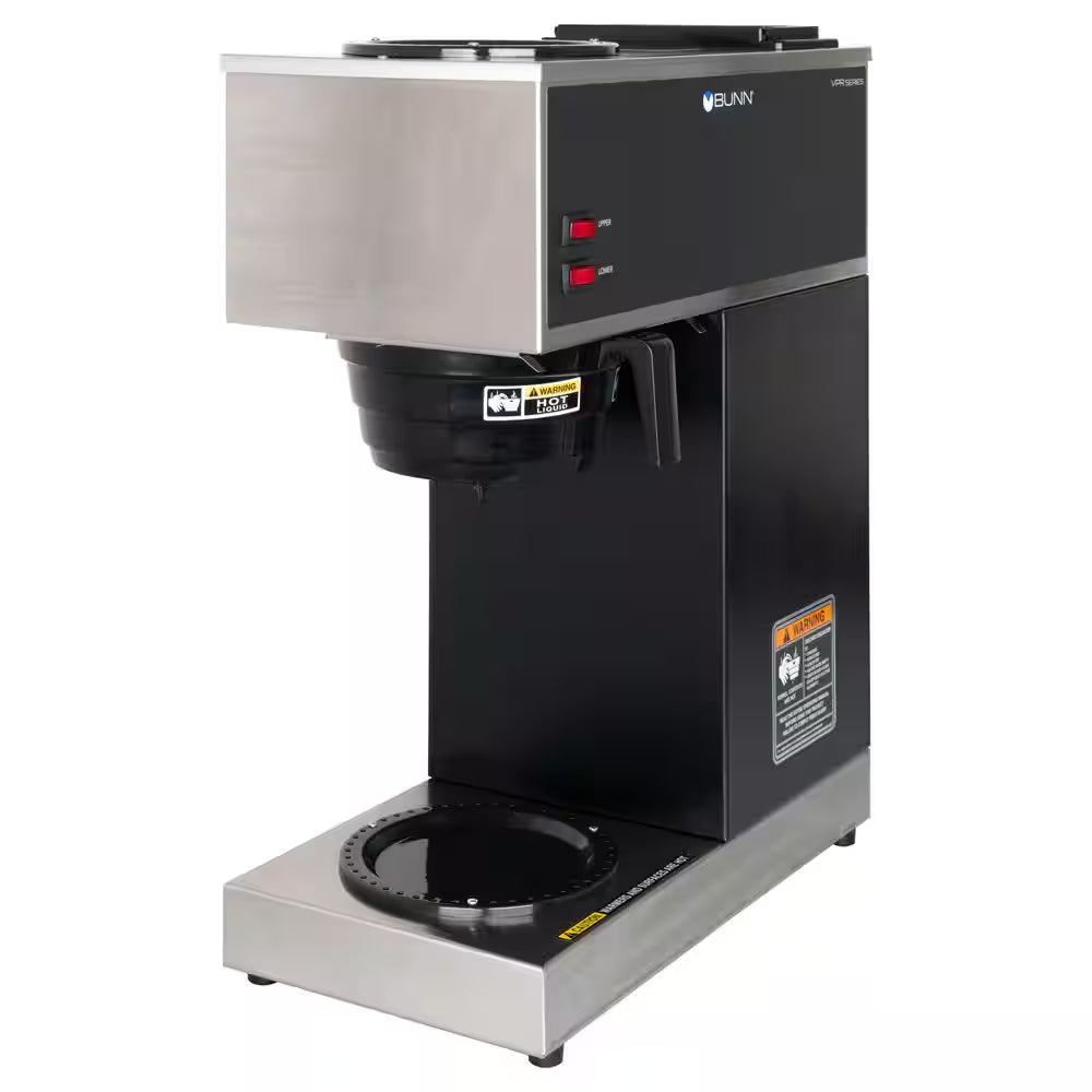 VPR 12-Cup Commercial Coffee Maker W/ 2 Glass Decanters, 33200.0015