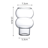 Net Red Glass Ice Latte Coffee Milk Beverage Juice Dessert Shop  Cup