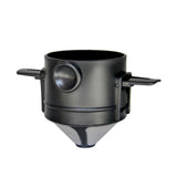Folding Hand Coffee Tea Stainless Steel Double-layer Drip Filtering Tool Hanging Ear