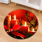 Home Anti-slip Round Floor Mat Living Room Coffee Table Bedroom Carpet