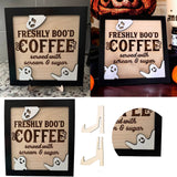 Halloween Ghost Coffee Table Plate Ornaments