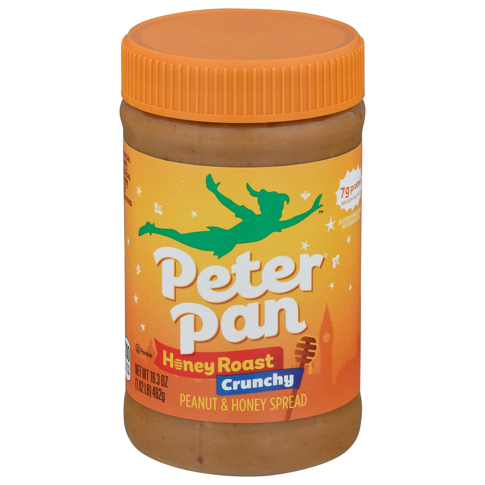 Crunchy Honey Roasted Peanut Butter, 16.3 Ounces
