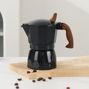 Single Valve Moka Pot Italian Small Coffee Pot Electric Ceramic Stove Coffee Tool Suit