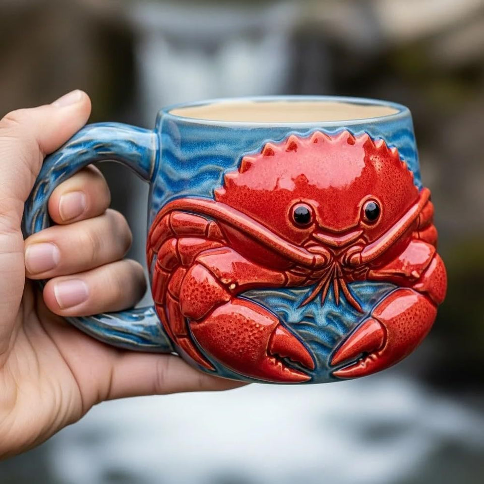 Creative Home Use Marine Animal 3D Coffee Cup