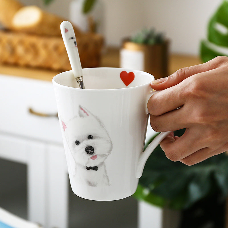 Creative Coffee Milk Cup Ceramic Leisure