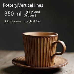 Japanese-style Coffee Cup European Luxury Ceramic Coffee Set Suit