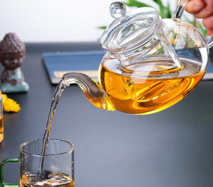 Glass Tea Set Scented Teapot High Temperature Resistant Tea Brewing Pot Large Capacity Tea Cooker