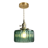 Brass Glass Chandelier Creative Personality B & B Restaurant Bedside Bar Counter Hallway Balcony Chandelier