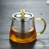 Household Glass Teapot, Thickened Tea Pot, High Temperature Resistant
