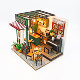 Coffee Shop Creative Style Doll House Assembly