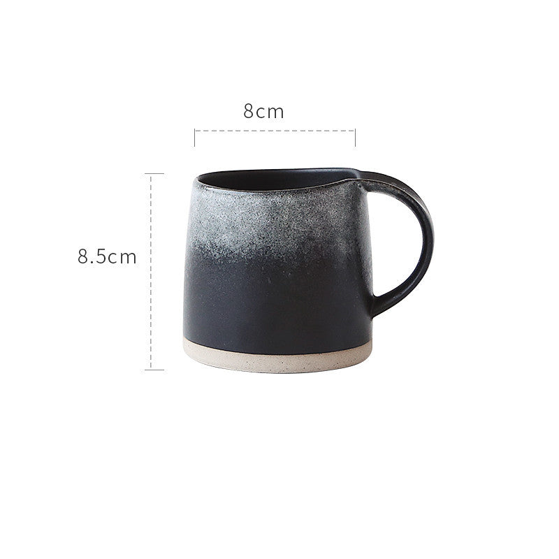 Retro Mug Couple Breakfast Home Coffee Cup