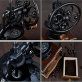 Manual Coffee Grinder, Coffee Bean Grinder Manual Coffee Grinder Roller, Antique Coffee Mill With Cast Iron Hand Crank Best For Drip Coffee, Espresso, French Press, Cold & Turkish Brew