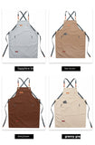 Denim Canvas Apron Restaurant Baking Barber Men's And Women's Work Clothes