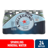 S.Pellegrino Sparkling Natural Mineral Water, 405.6 Fl Oz, Case of 24 Bottles