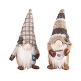 Coffee Rudolf Faceless Doll  Doll