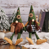Coffee Long Leg Doll Decoration Ornaments